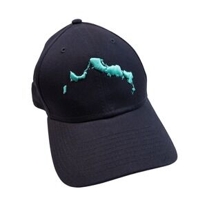 New Era 9FORTY Big Blue Collective Hat Embroidered Logo Cap Turks and Caicos‎